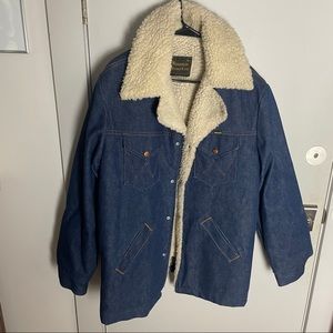 Vintage 70s Wrangler Wrange Coat XL